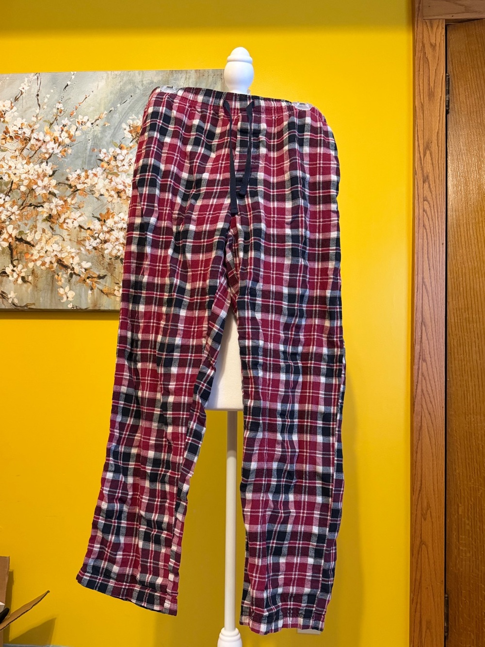 RedHead Red and Black Plaid Flannel Lounge Pants